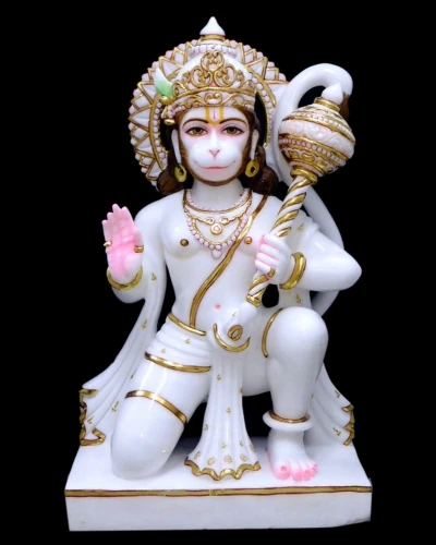 Hanuman Ji Marble Idol For Temple