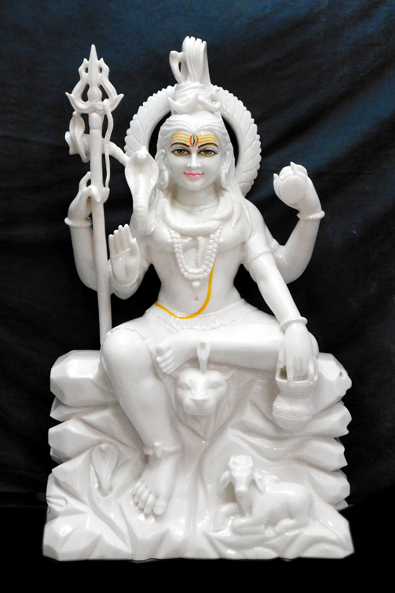 Shiv Marble Murti For Homes And Temples