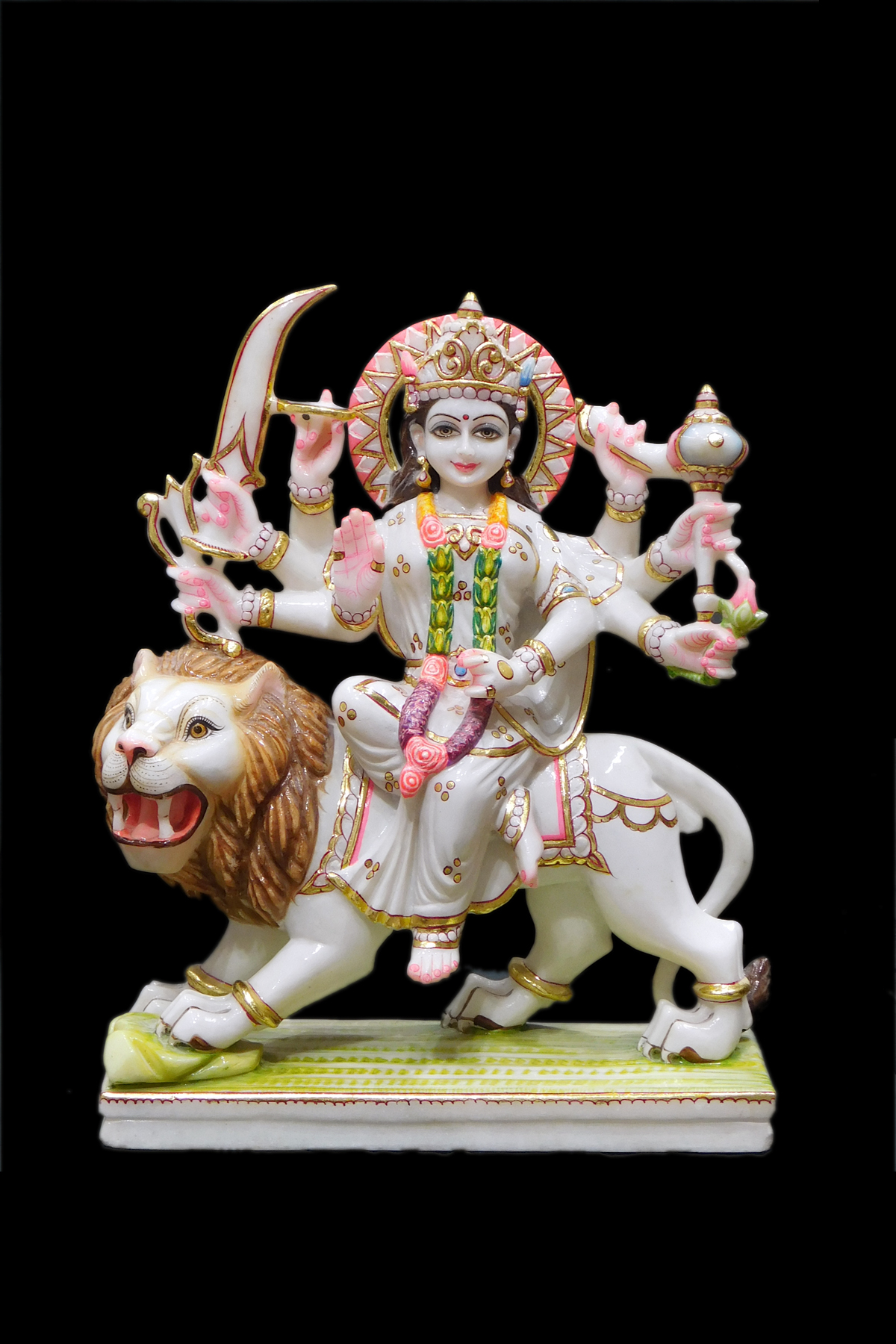Durga Maa Marble Statue For Temple